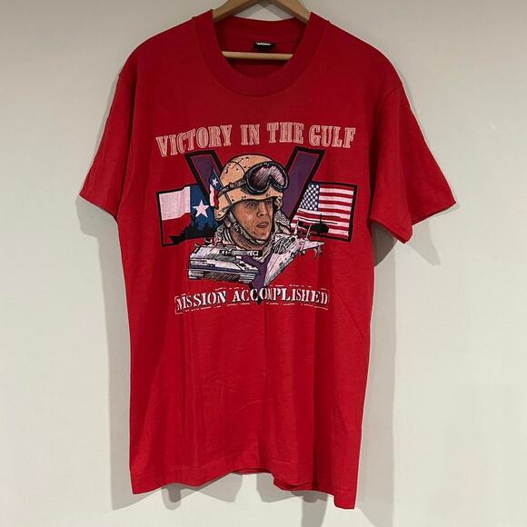 Vintage USA Military Victory In The Gulf Shirt - Picture 1 of 4